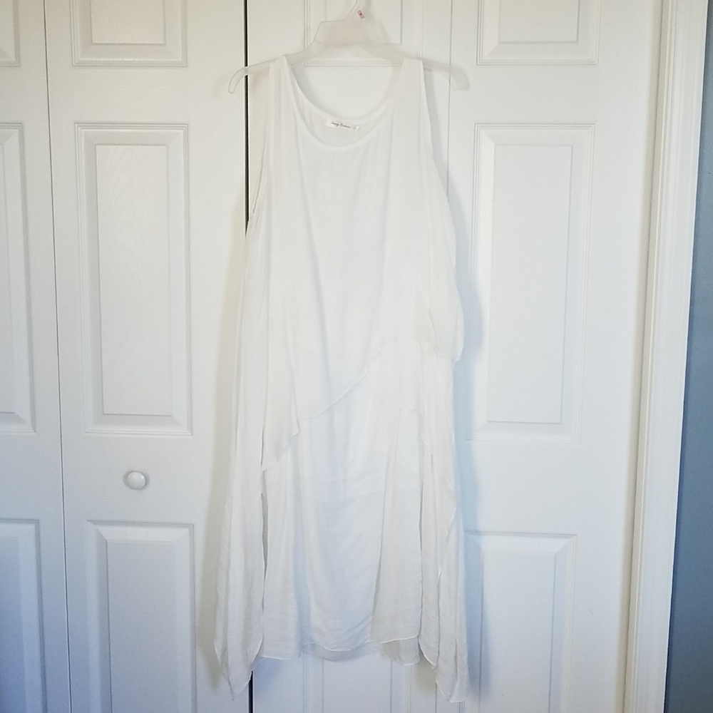 White summer dresd
